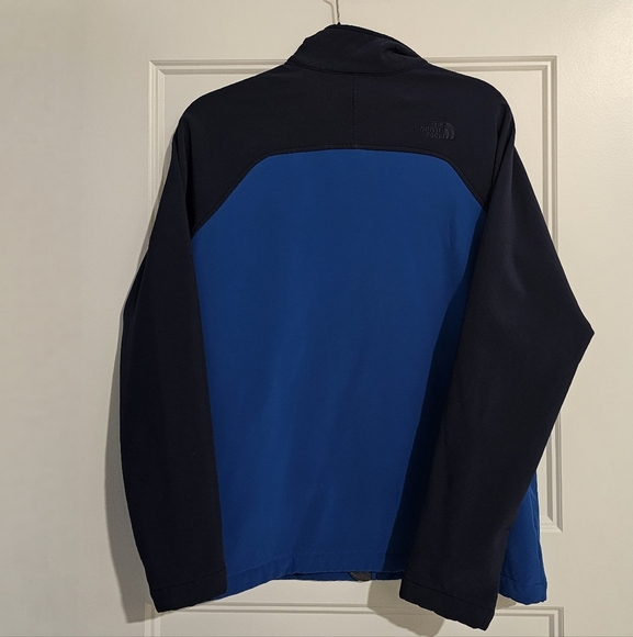 The North Face Boy's Apex Nimble Jacket in Turkish Sea Blue & Urban Navy sz xl - Picture 5 of 7